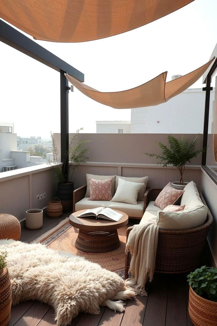 Open Air Reading Nook - 22 Residential Rooftop Design Ideas
