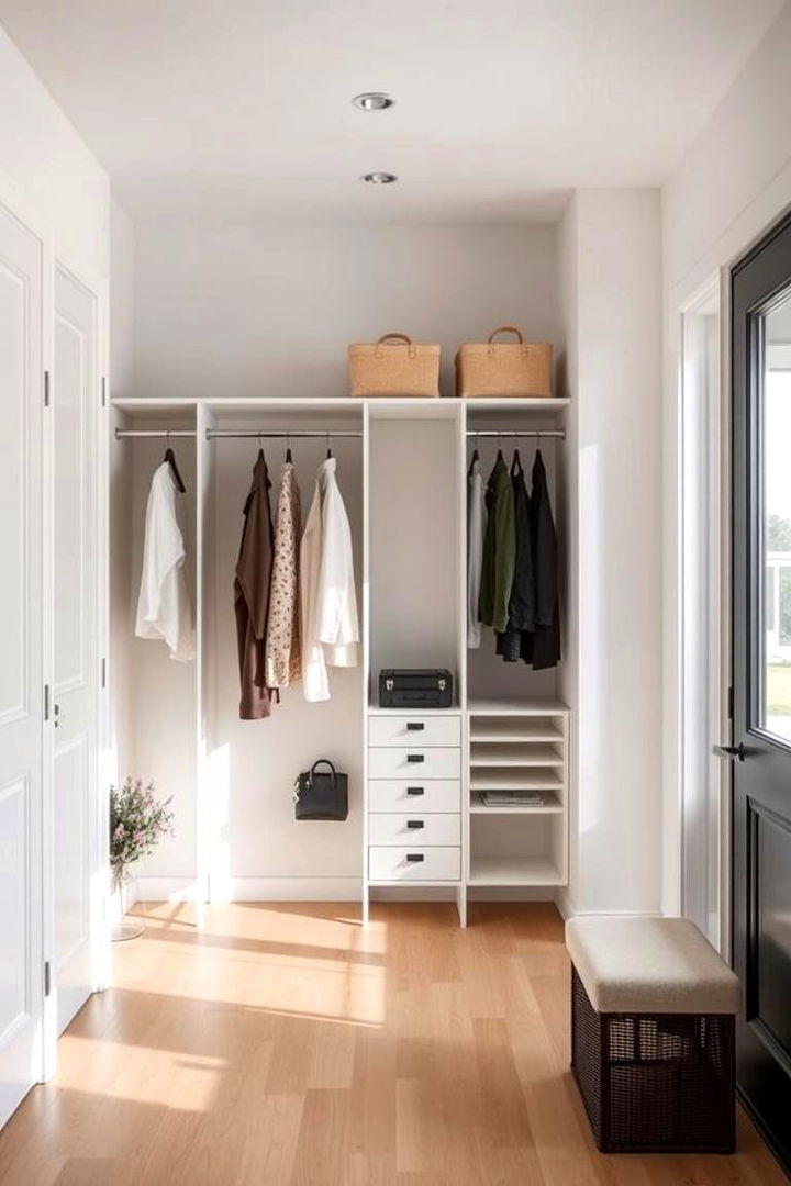 Open Concept Coat Closet Ideas - 22 Coat Closet Ideas
