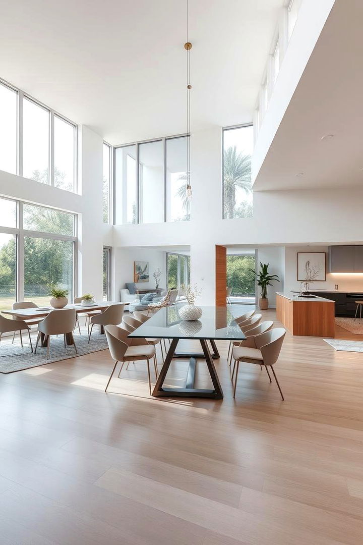 Open Concept Dining - 22 Modern Dining Room Ideas