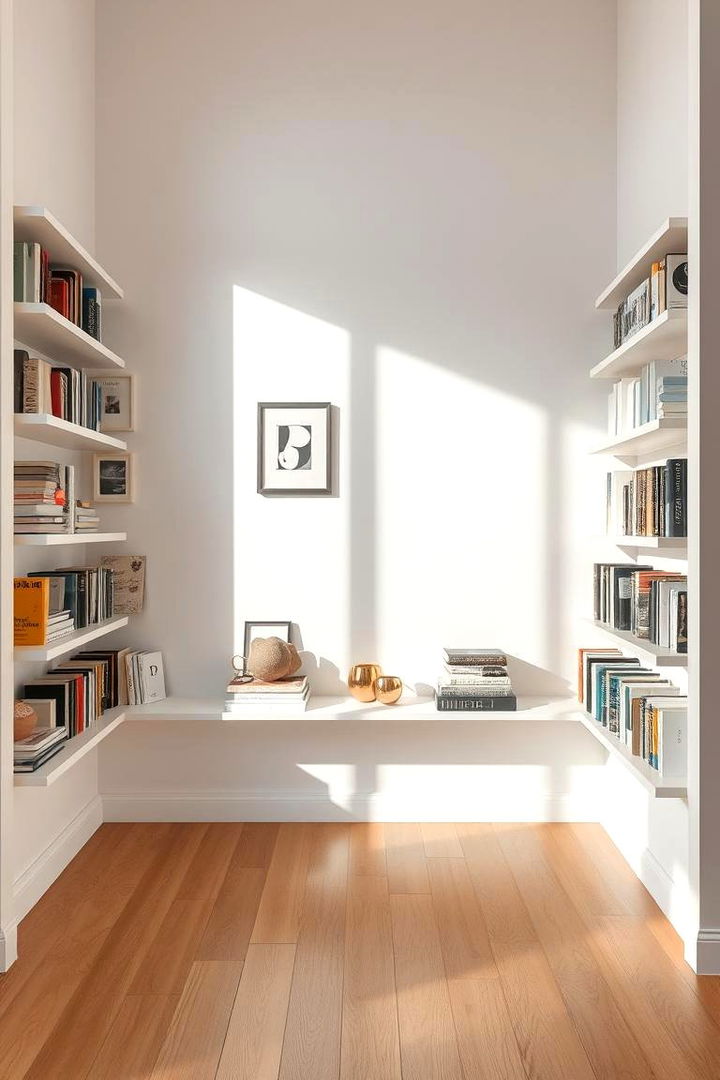 Open Concept Display - 22 Corner Bookshelf Ideas