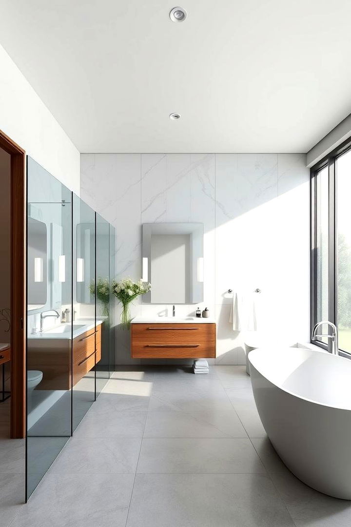 Open Concept Ensuite Bathrooms - 22 Ensuite Bathroom Ideas