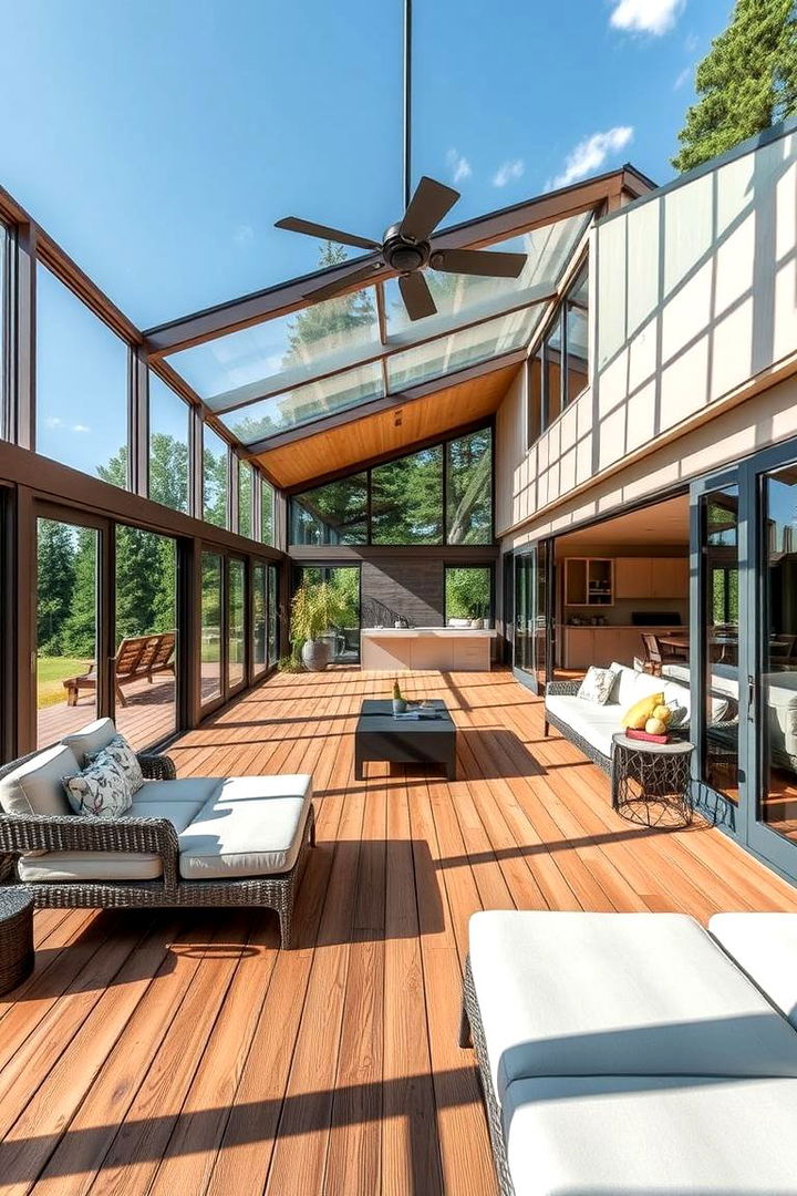 Open Concept Entertaining Deck - 22 Large Deck Ideas