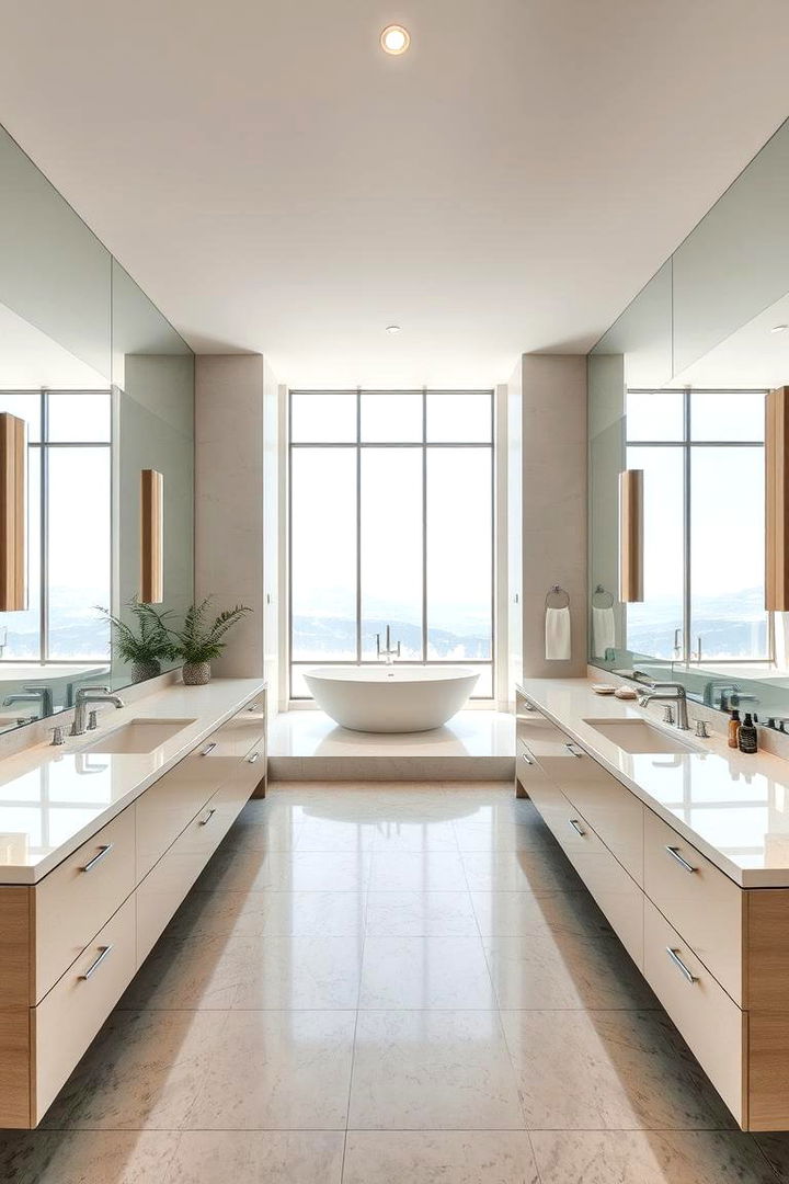 Open Concept Family Retreat - 22 Family Bathroom Ideas
