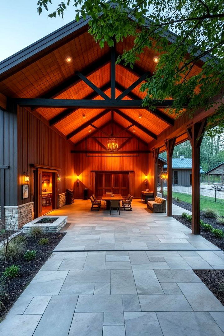 Open Concept Outdoor Spaces - 22 Barn House Exterior Ideas