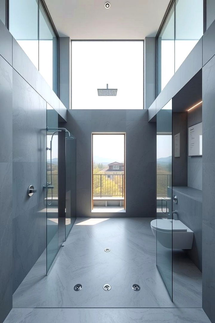 Open Concept Shower Spaces - 22 Modern Shower Ideas