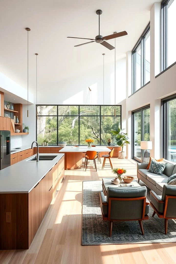 Open Concept Space - 22 Eat in Kitchen Ideas
