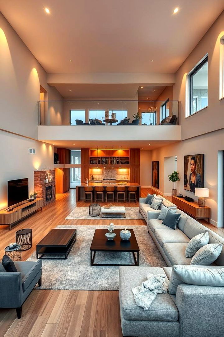 Open Concept with Intimate Vibes - 22 Moody Living Room Ideas