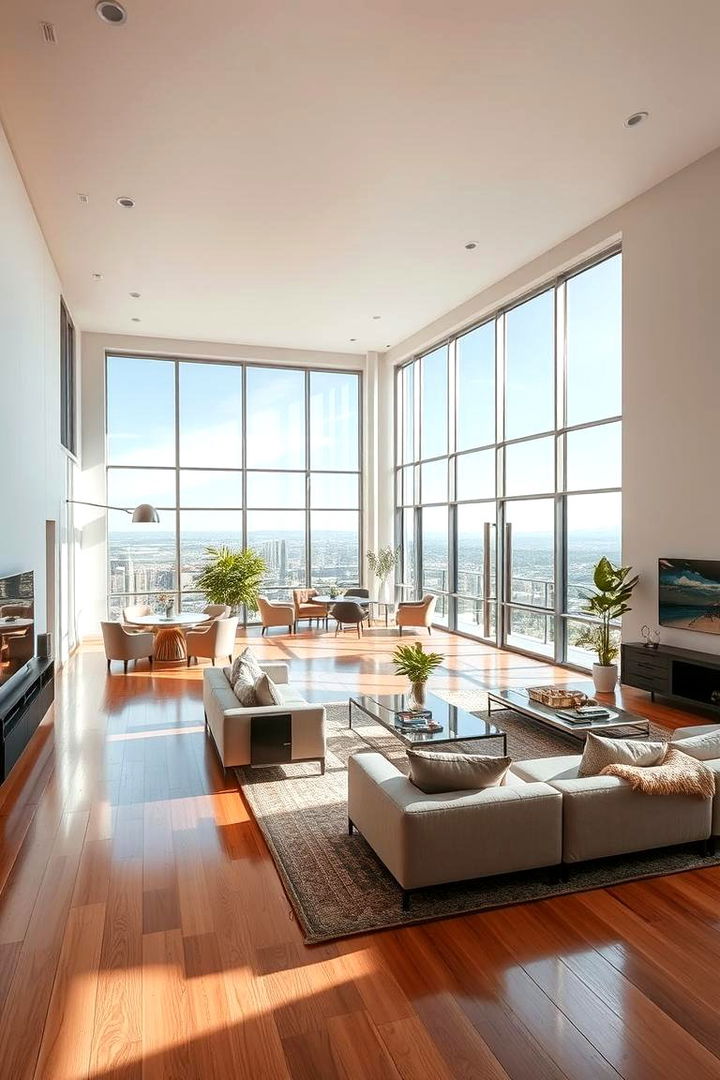 Open Floor Layouts - 22 Modern Living Room Ideas