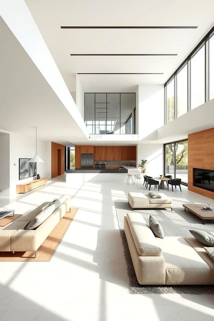 Open Floor Plan Concepts - 22 Bauhaus Interior Design Ideas