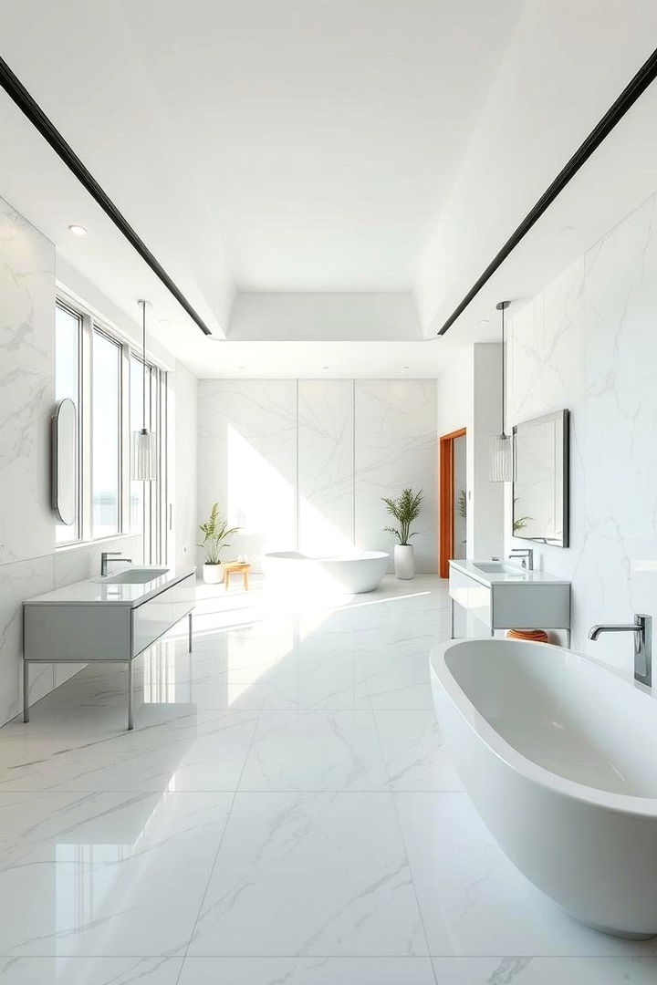 Open Layout Concepts for Flowing Design - 22 Bathroom Remodel Ideas