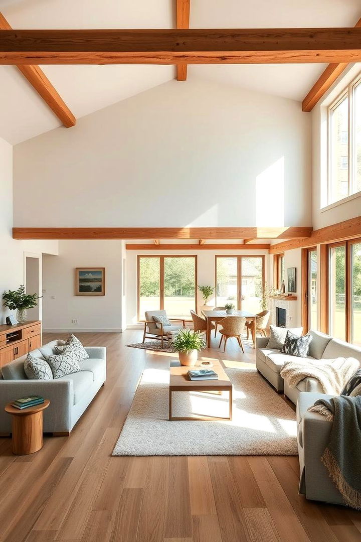 Open Layout Freedom - 22 Country Living Room Ideas