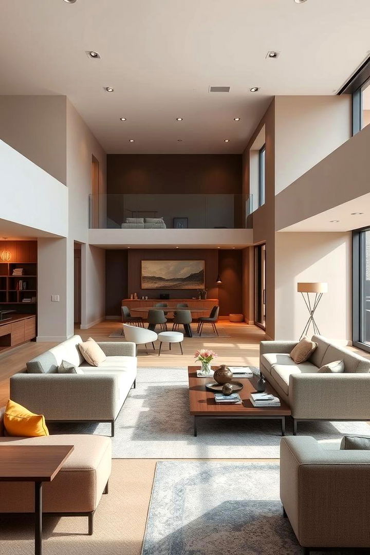 Open Plan Integration - 22 Living Room Nook Ideas