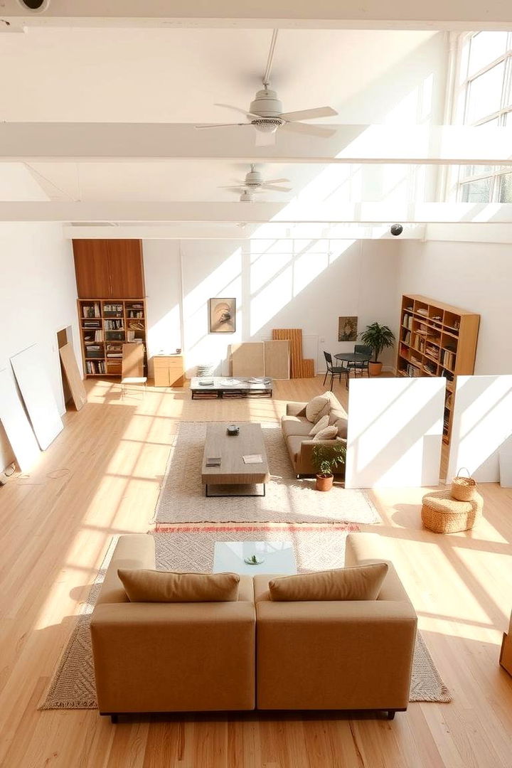 Open Plan Layout Enhancements - 22 Studio Apartment Ideas