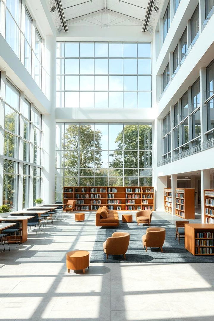 Open Plan Reading Area - 22 Reading Room Ideas