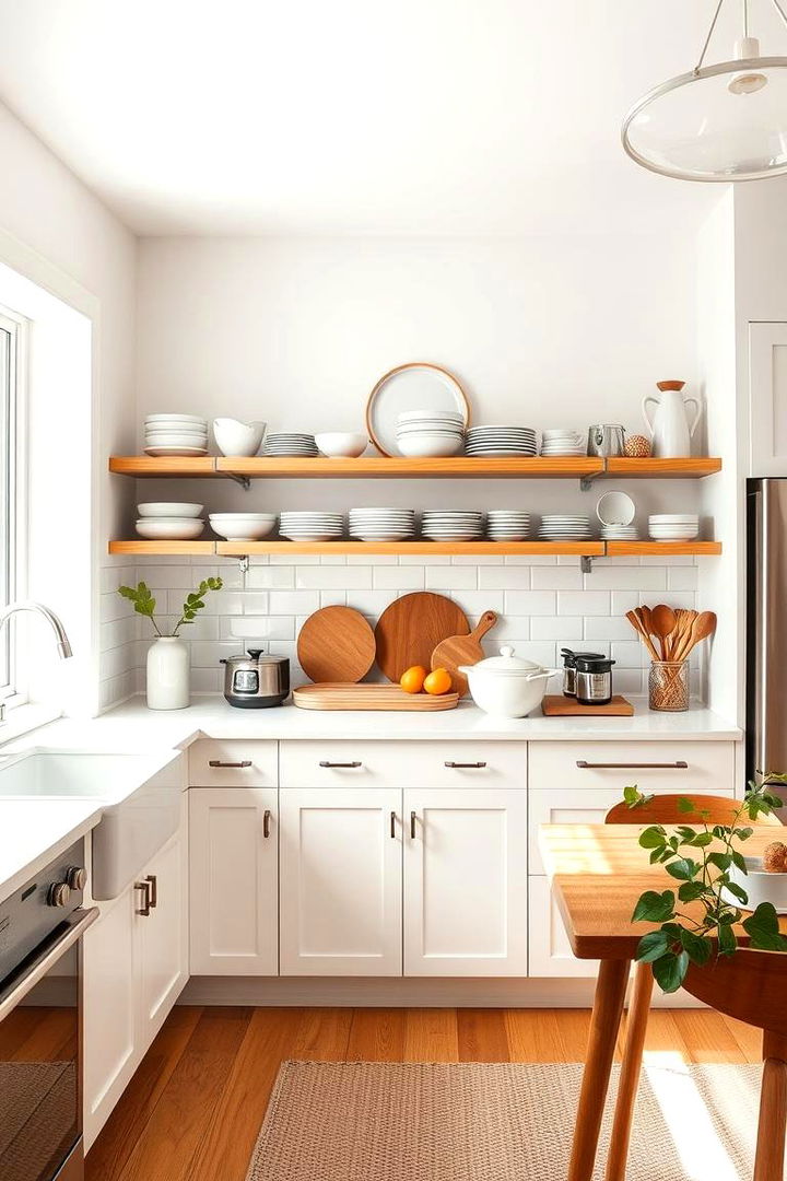 Open Shelving Concepts - 22 Mid-century Modern Kitchen Ideas