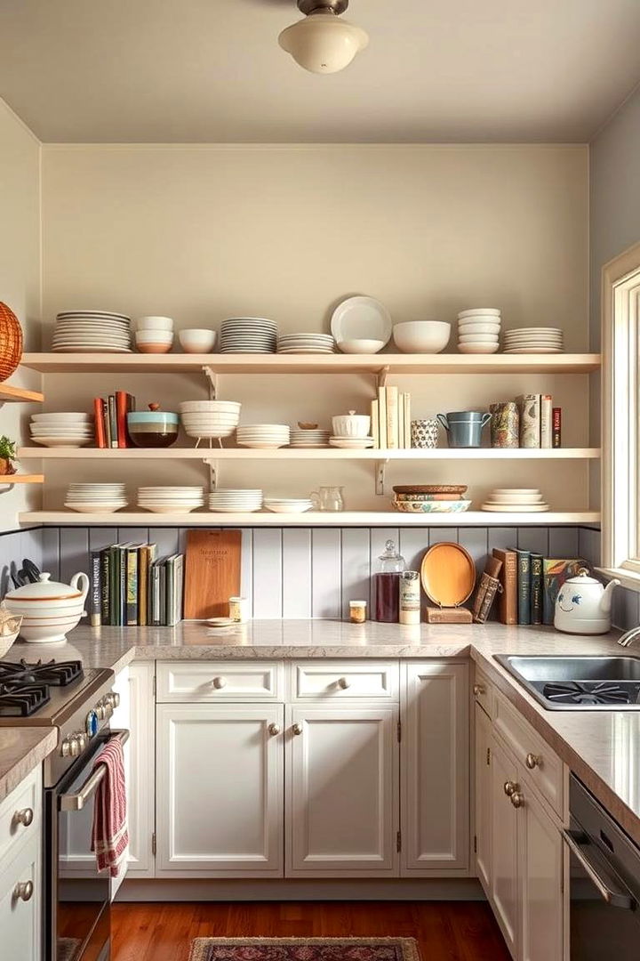 Open Shelving Concepts - 22 1980s Kitchen Ideas