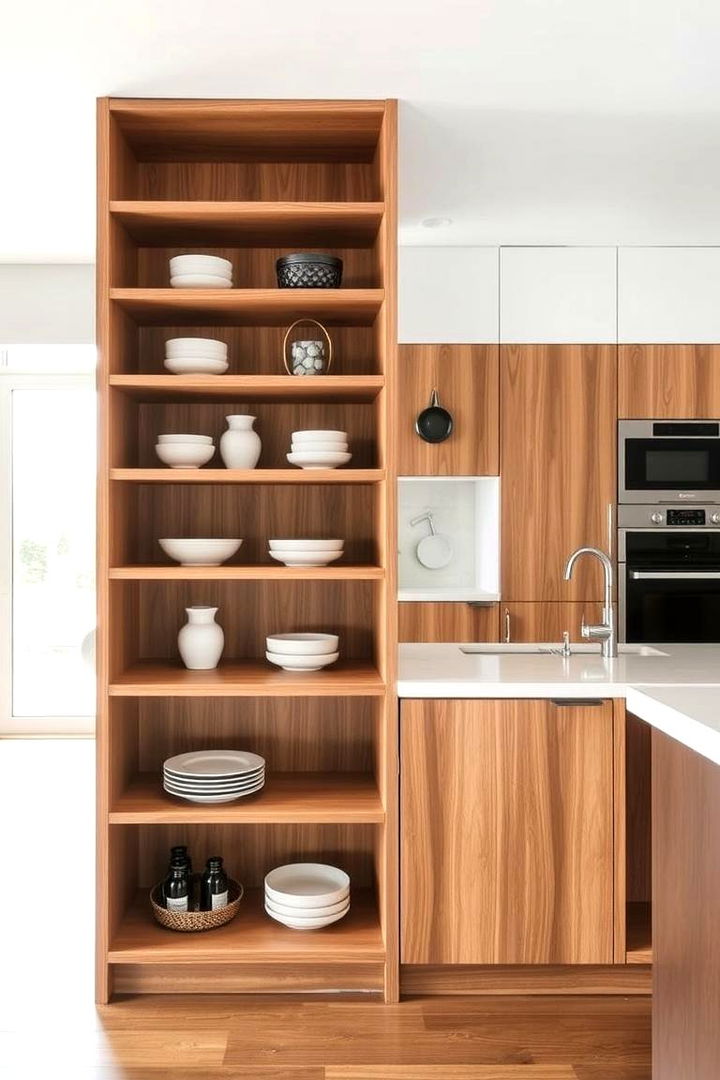 Open Shelving Contemporary Island - 22 Small Kitchen Island Ideas