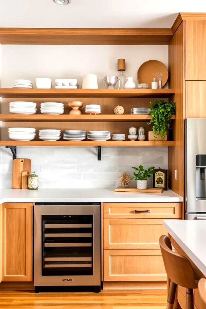 Open Shelving Design - 22 Kitchen Cabinet Ideas