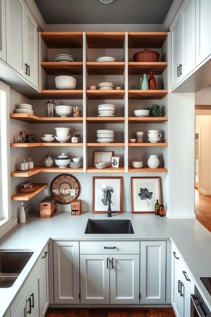 Open Shelving Kitchen Layout - 22 Kitchen Layout Ideas