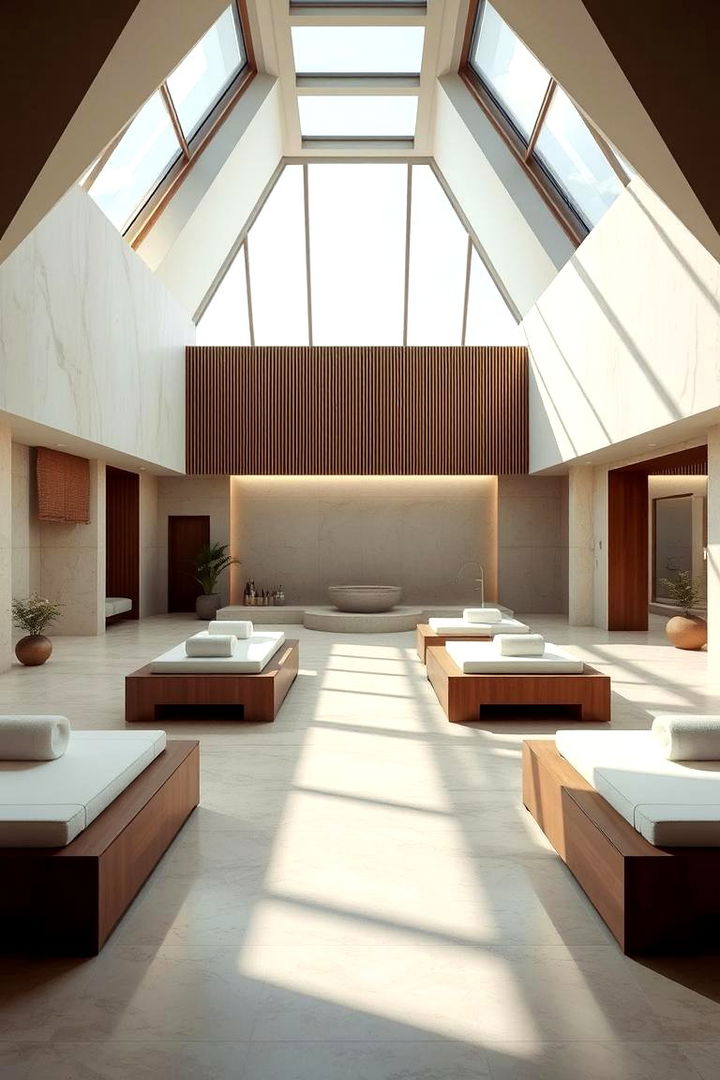 Open Space Layouts - 22 Spa Room Ideas