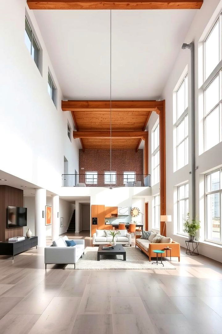 Open Space Living Loft - 22 Loft Ideas