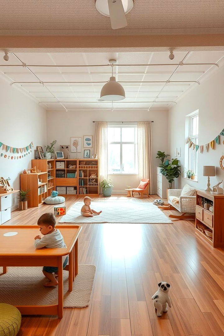 Open Spaces for Creativity and Play - 22 Minimalist Nursery Ideas