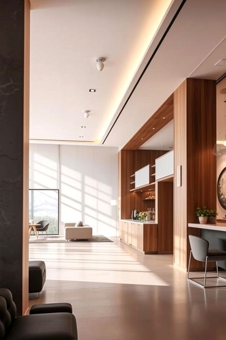Open Yet Defined Environments - 22 Half Wall Ideas
