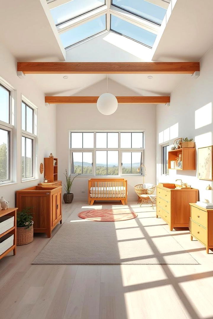 Open and Airy Arrangements - 22 Neutral Nursery Ideas