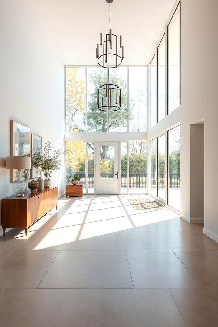 Open and Airy Configurations - 22 Modern Entryway Ideas