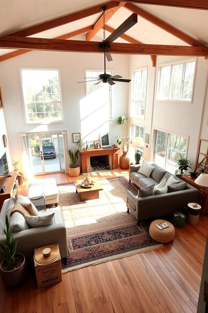 Open and Airy Layouts - 22 Boho Living Room Ideas
