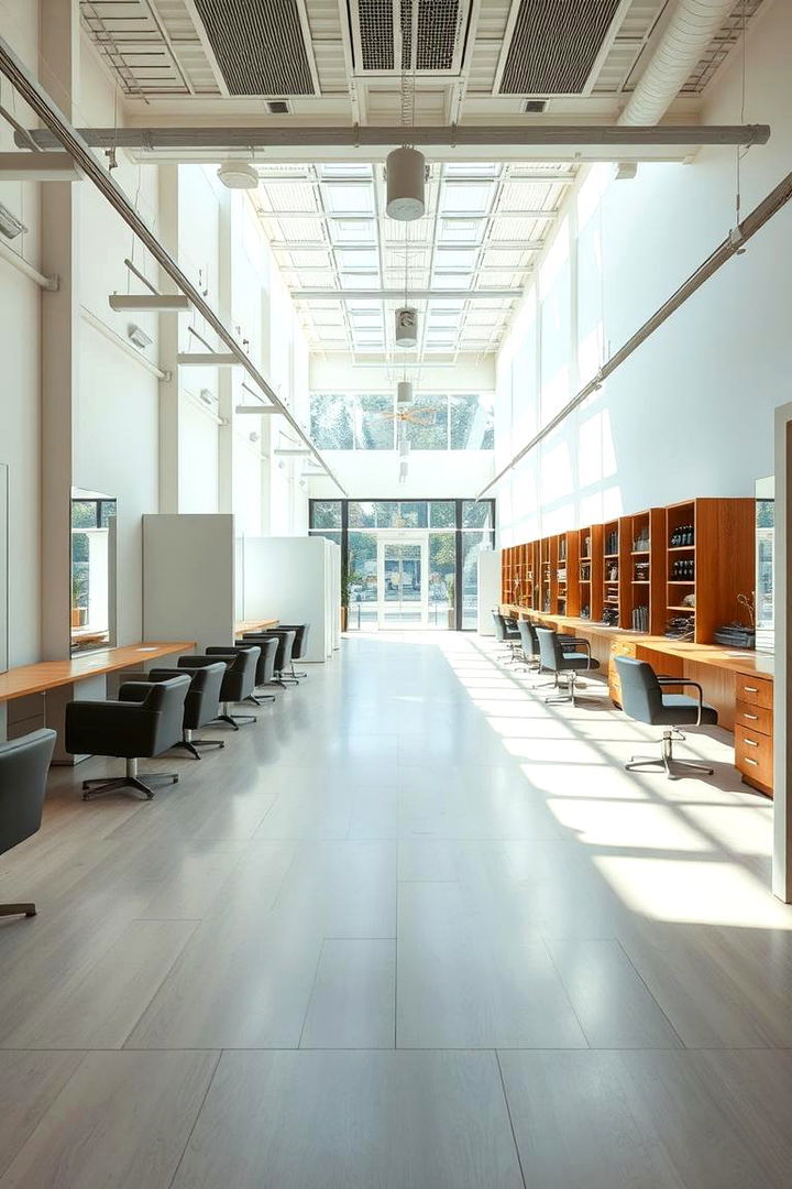 Open and Inviting Floor Plans - 22 Small Salon Interior Design Ideas