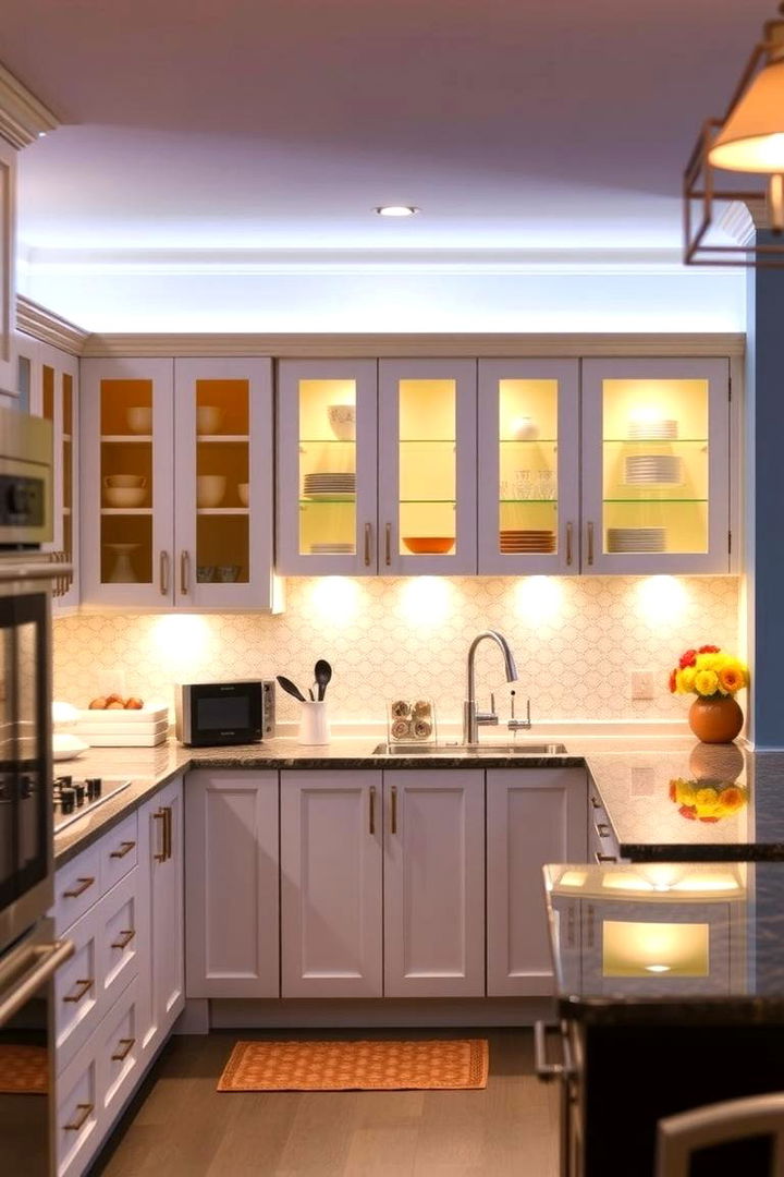 Optimal Lighting Integration - 22 Floor to Ceiling Kitchen Cabinets