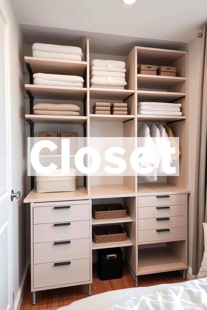 Optimized Closet Space - 22 Small Bedroom Ideas