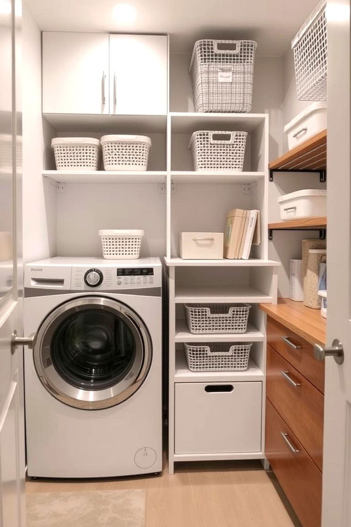 Optimized Layout for Seamless Workflow - 22 Laundry Closet Ideas