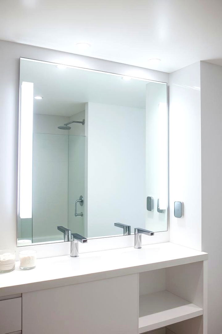 Optimized Lighting and Vanity Mirrors - 22 Handicap Bathroom Ideas