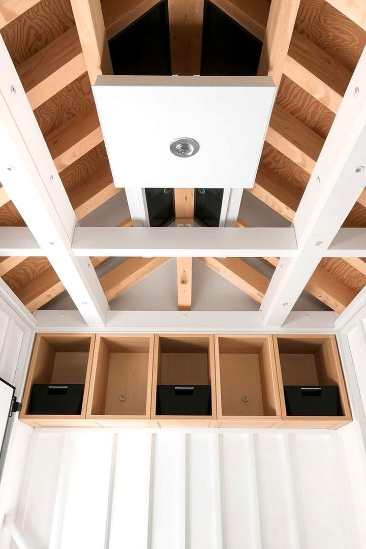 Optimized Storage Ceiling - 22 Shed Ceiling Ideas