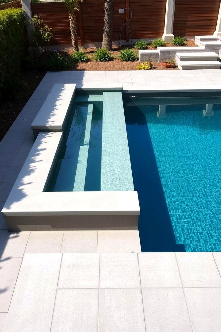 Optimizing Layout with Concrete and Deck Integration - 22 Small Pool Ideas