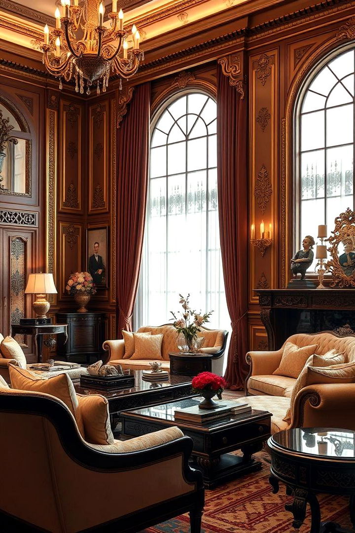 Opulent Furniture - 22 Ralph Lauren Living Room Ideas