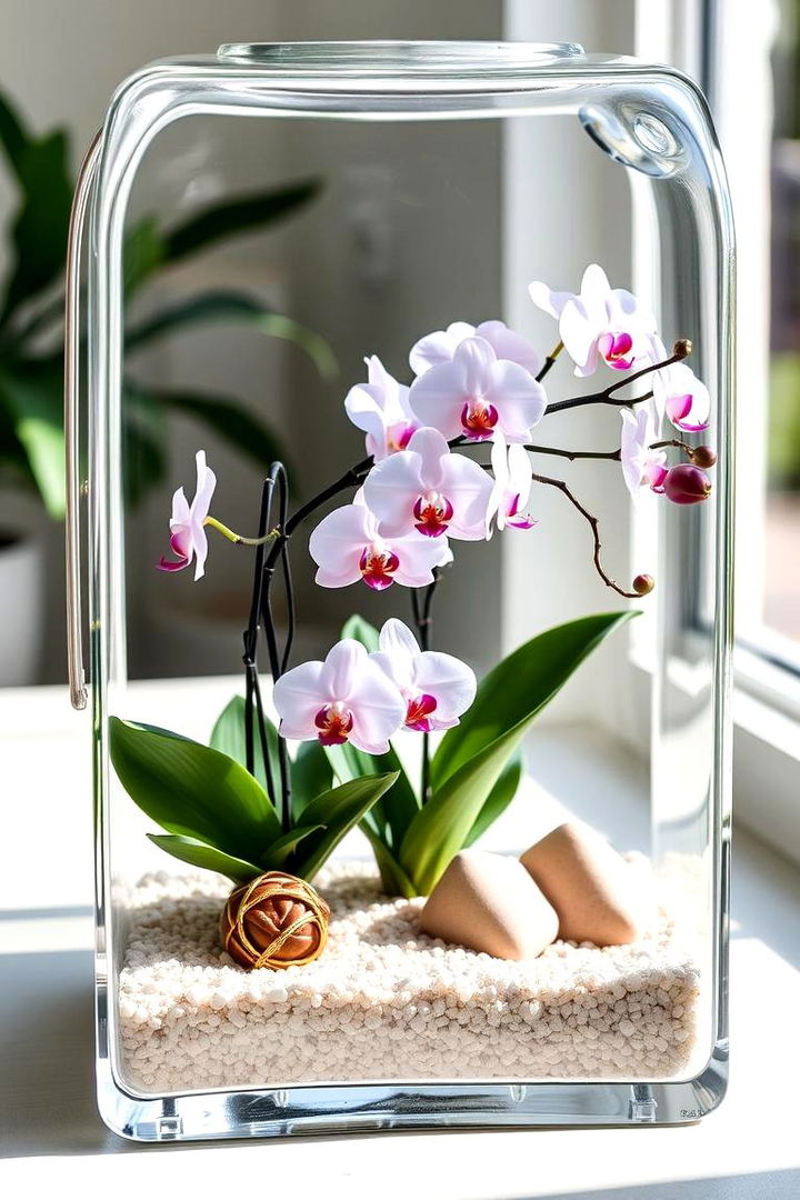 Orchid Display Terrarium - 22 Terrarium Ideas