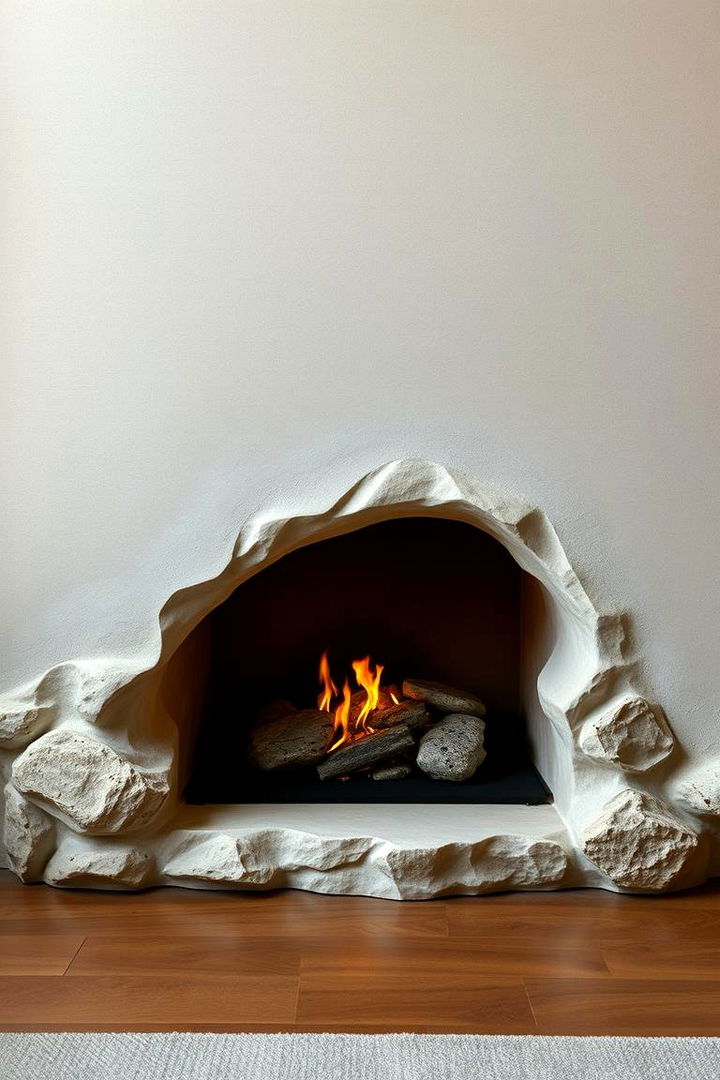 Organic Aesthetic Inspirations - 22 River Rock Fireplace Ideas