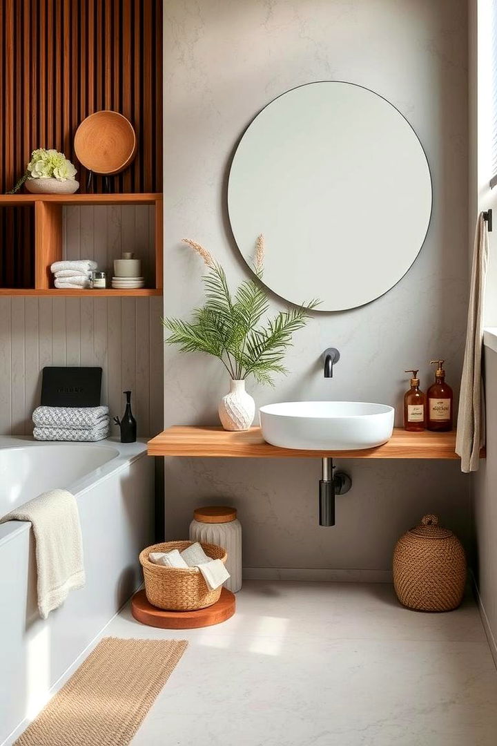 Organic Bathroom Accessories - 22 Earthy Bathroom Ideas