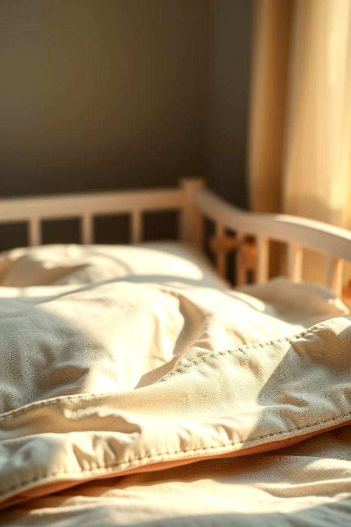 Organic Cotton Bedding - 22 Rustic Nursery Ideas