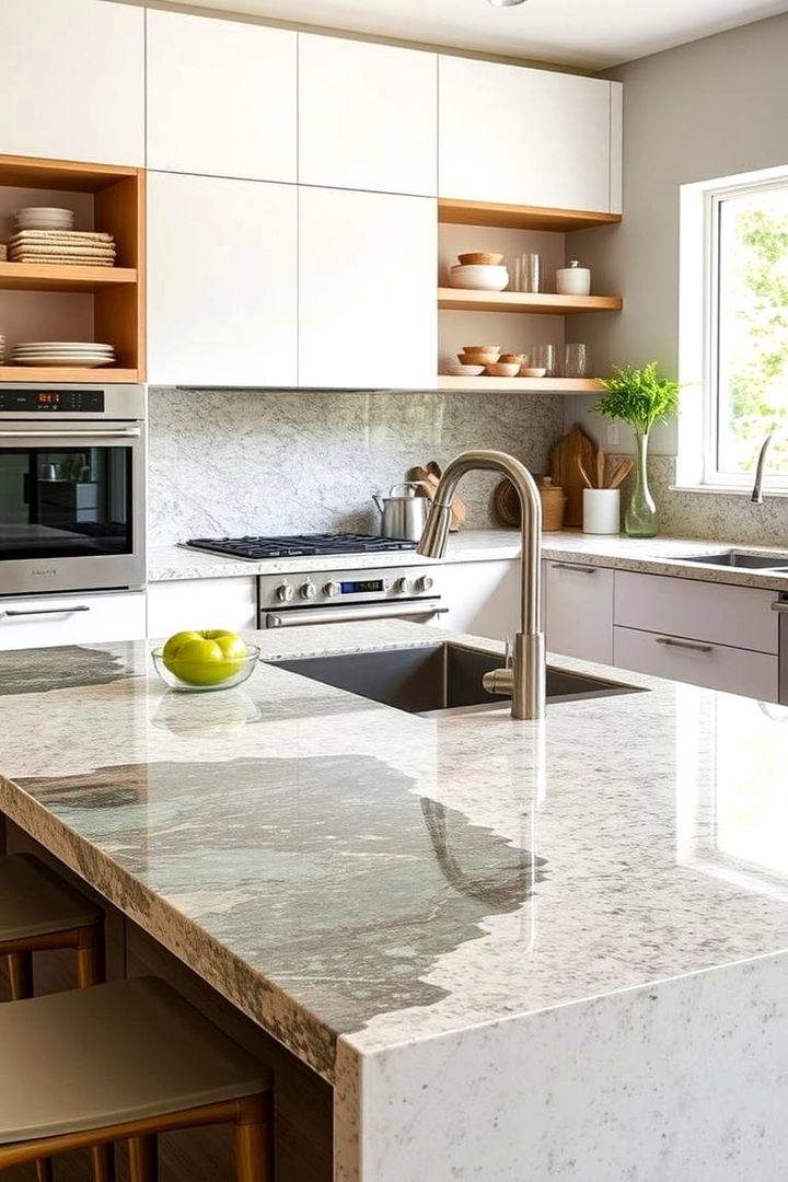 Organic Countertop Materials - 22 Organic Kitchen Design Ideas