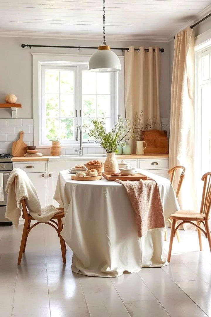 Organic Fiber Textiles - 22 Earthy Kitchen Ideas