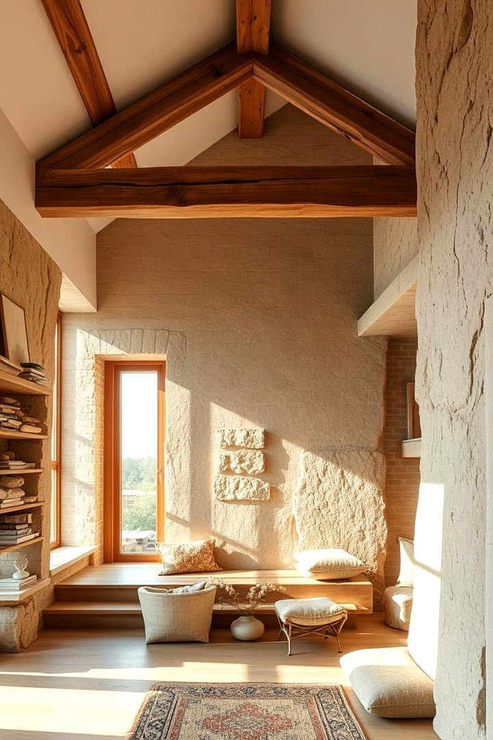 Organic Materials Integration - 22 Wabi Sabi Interior Design Ideas