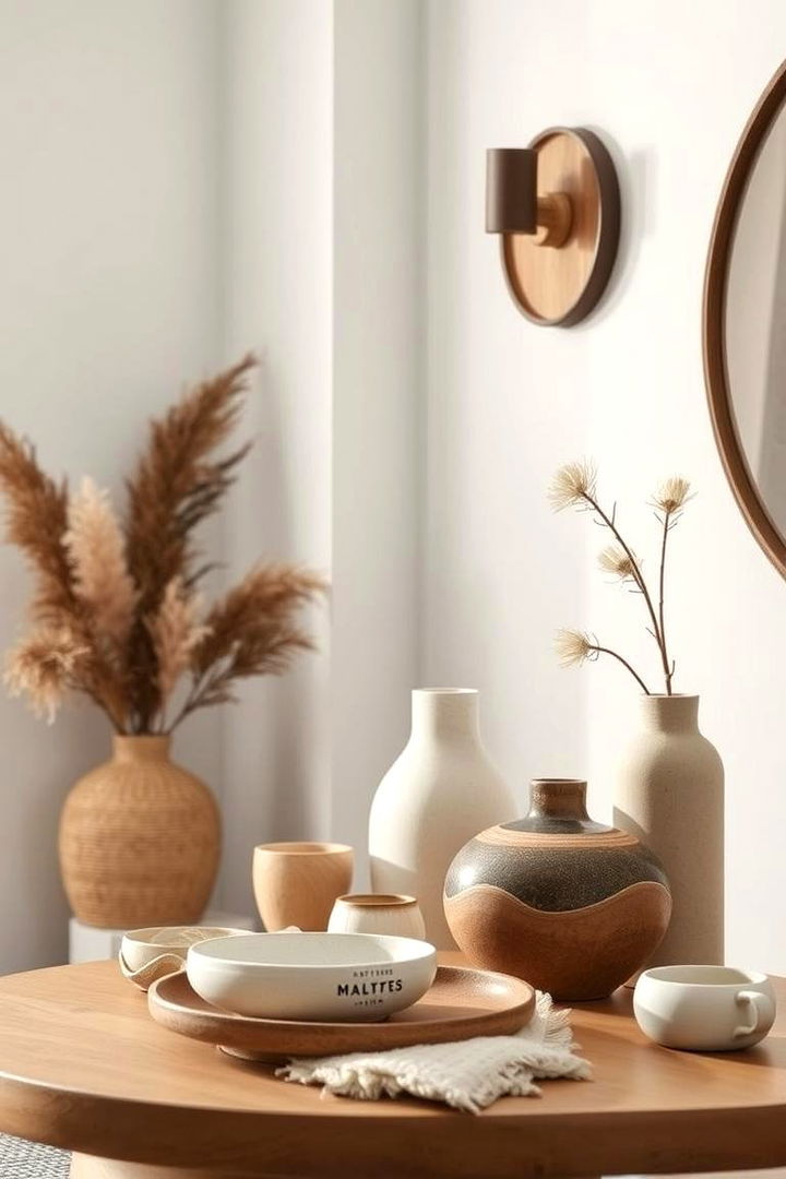 Organic Minimalist Accessories - 22 earthy bedroom ideas