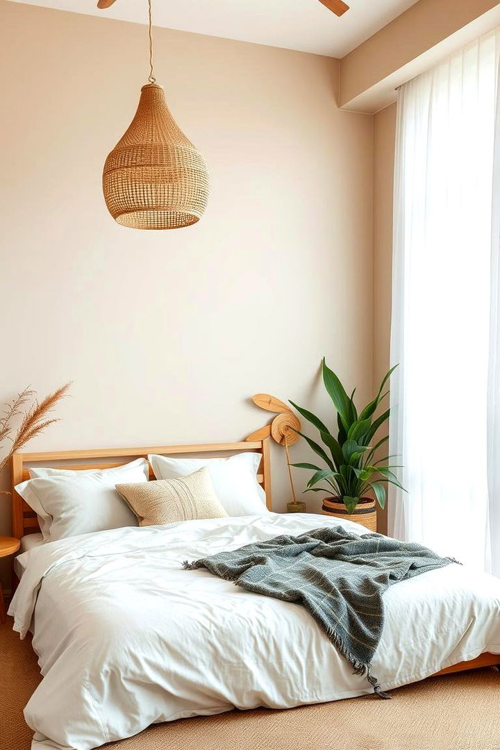 Organic Natural Elements - 22 Beige Bedroom Ideas