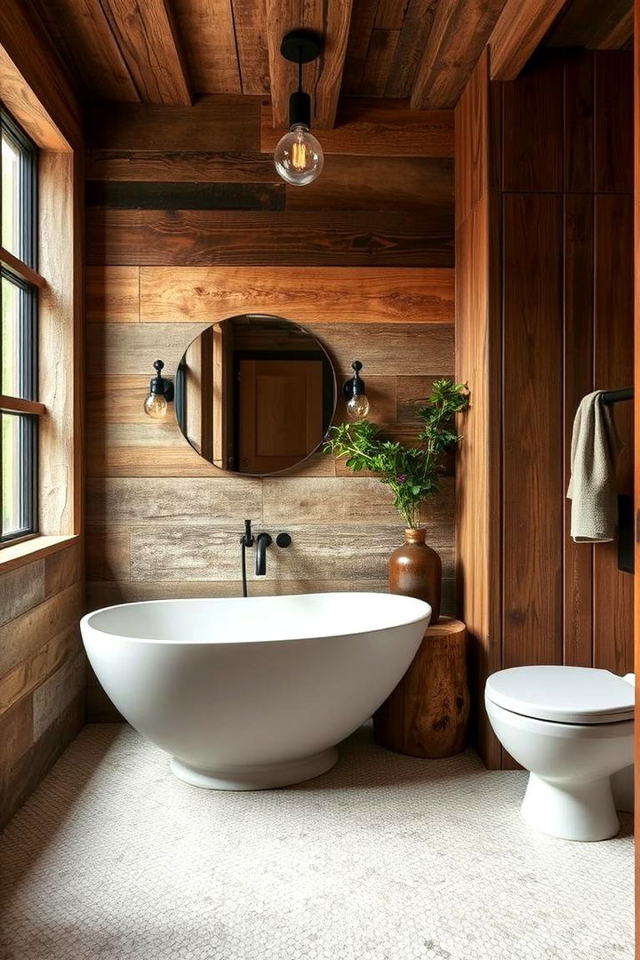 Organic Textures and Finishes for an Authentic Vibe - 22 Spa Like Bathroom Ideas