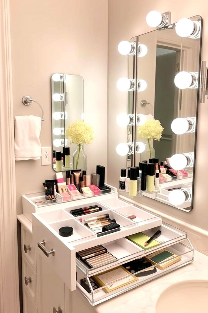 Organize Makeup and Accessories - 22 Bathroom Organization Ideas