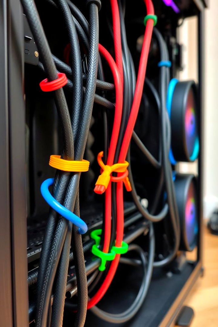 Organized Cable Management Systems - 22 Boys Gaming Bedroom Ideas